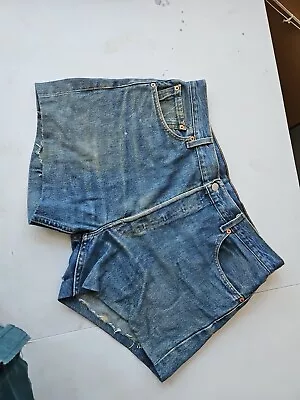 Levis 501 Women Denim Shorts W36 • £3.99