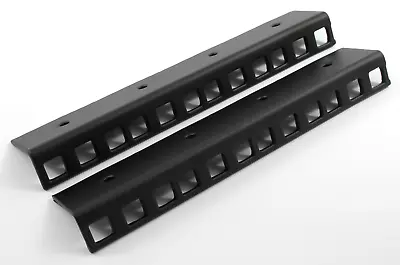 £7.50 • Buy 2 X 4u 19  Inch Steel Rack Strips Matt Black Finish *2mm Thickness* Studio Audio