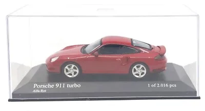 Minichamps 1:43 Scale Porsche 911 Turbo Model Car LN/Box • $24.74