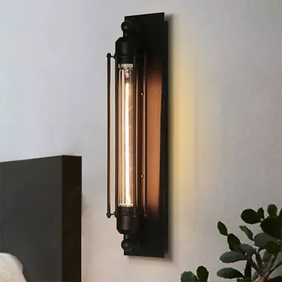 Vintage Retro Wall Sconce Rustic Lamp Fixture Industrial Steampunk Wall Light • $39.99