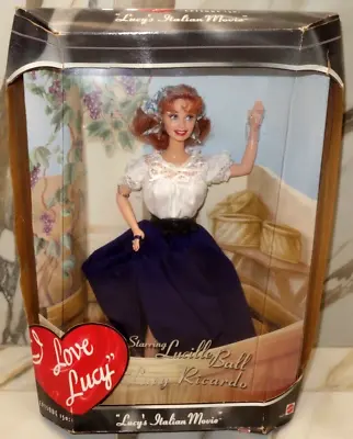 Barbie Doll  I Love Lucy   Lucy's Italian Movie  Episode 150 New Damaged Box • $59.90