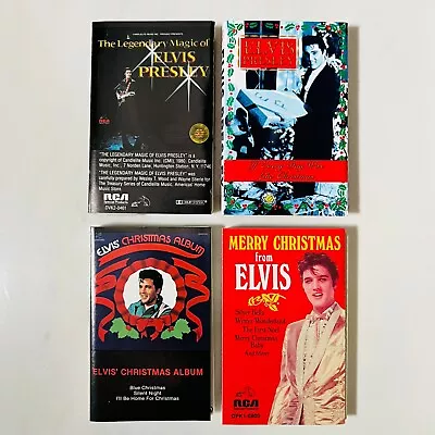 Elvis Presley - Lot Of 4 Cassettes - Christmas - Legendary Magic • $17.41