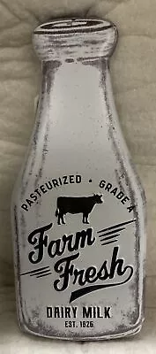 FARM FRESH DAIRY MILK COW Metal Sign By Red Shed 13x5 1/2  Free Shipping! • $14.95