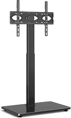 Universal Floor TV Stand Tall With Bracket Mount For 32 To 70 Inch Flat Curved S • £76.68
