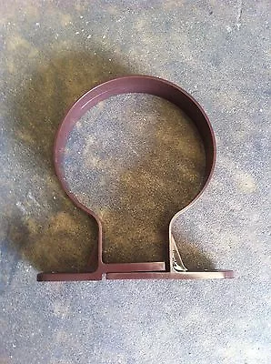 £5.50 • Buy 110mm Push-Fit Soil Pipe Clip - Brown - Brett Martin
