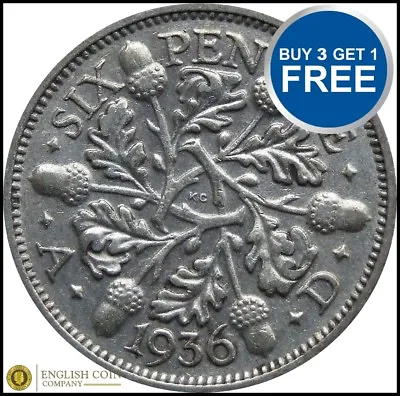 £3.99 • Buy 1920 To 1936 George V Lucky Silver Sixpences Choice Of Year / Date