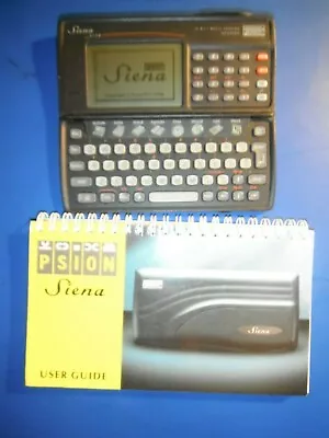 Psion Siena 512K Handheld Computer - VGC Working With Manual • £150