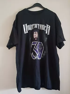 New WWE Slam Crate The Undertaker 30th Anniversary T Shirt Size XL • £21.99