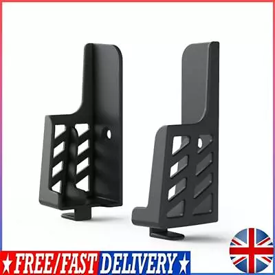 2pcs Adjustable Wall Mount Tablet Holder Universal Phone Frame Rack (Black) #F • £5.64