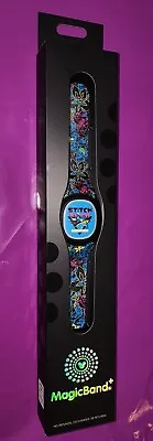 NEW 2024 Disney Parks Magic Band Plus Stitch Retro Surfing UNLINKED  • $36