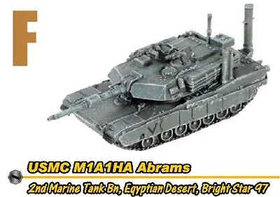 M1A1HA USMC Abrams 2nd Marine Tank Bn Egyptian Desert Bright Star 97 • $6.99