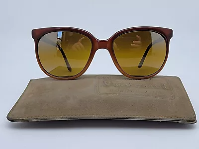 Vuarnet 002 1984 Olympic Brown Frame PX-4000 Skilynx Gradient Sunglasses W/ Case • $395.99