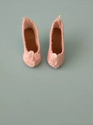 Original Madame Alexander Cissette  Doll Shoes For 9  Pink Heels Clear Heels • $28