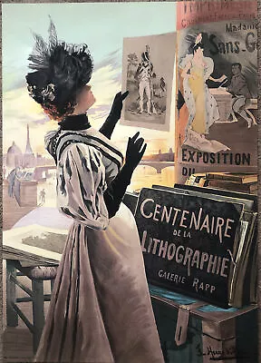 EXPOSITION DU CENTENAIRE By HUGO D'ALESI Poster Print Large 22  X 31  • $39.99