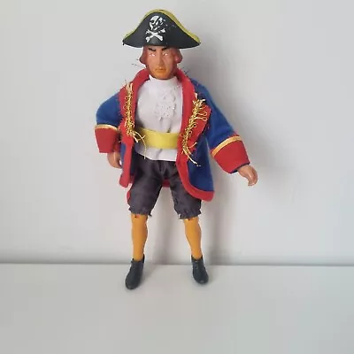 Vintage The Magnificent Pirate 1980 Fully Posable Action Figure • $25.69