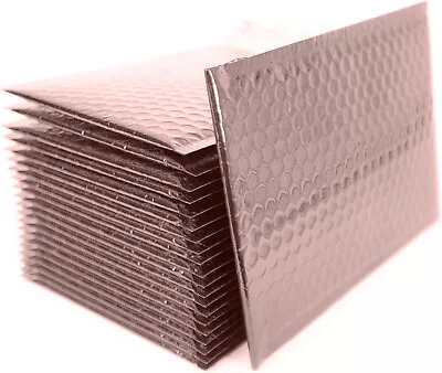 Rose Gold Metallic Bubble Mailers Glamour Shipping Padded Mailing Envelopes Bags • $43.89