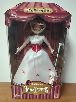 Mattel 1999 Disney Jolly Holiday Edition #23590 Mary Poppins Doll Vintage New • $65.74