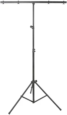 £35 • Buy QTX LT01 Lighting Stand Tripod T-Bar For Light Effects DJ Disco 2.5M Height 30Kg