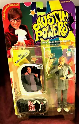  Dr. Evil And Mr. Bigglesworth  AUSTIN POWERS Figure  • $18