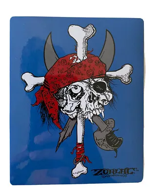 Zorlac Skateboards  Sticker Zorlac Vintage Skateboard Sticker  Vision Bones • $4.99