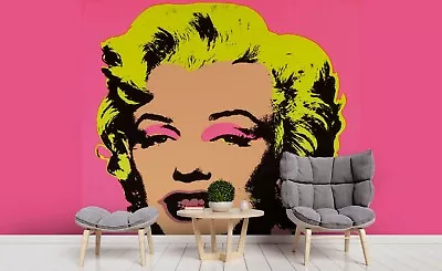 3D Marilyn Monroe Graffiti Wallpaper Wall Mural Removable Self-adhesive  324 • $80.95