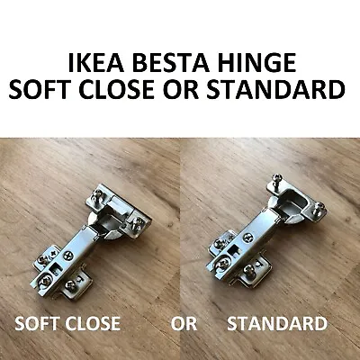 £6 • Buy IKEA HINGE Besta  ADJUSTABLE STANDARD Or Soft Close 130451 Storage