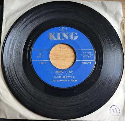 £0.99 • Buy James Brown And The Famous Flames Bring It Up Nobody Knows Funk 7  King 45-6071