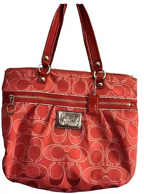 Coach 17890 Poppy Bag Red Handbag • $39.99