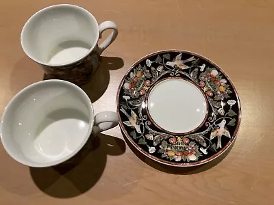 Villeroy & Boch Intarsia 2 Coffee Cups With  One Saucer • $40