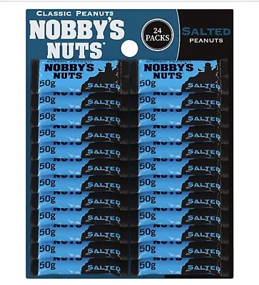 Nobby's Nuts Classic Salted Peanuts 24x50g  • £19.99