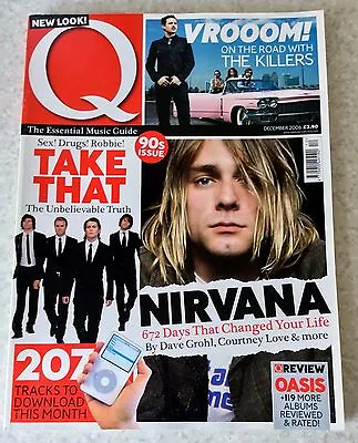 Q Magazine 245 Take That Nirvana Killers Manic Street Preachers 2006  • £4.99