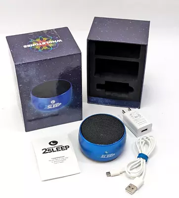 Wholetones 2Sleep Blue 2nd Generation Bluetooth Portable Music Player Speaker • $49