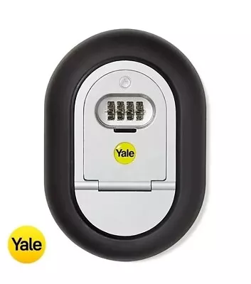 Yale Key Safe Y500 187 1 Wall Mounted Box 4 Digit Combination Safe Key Access • £22