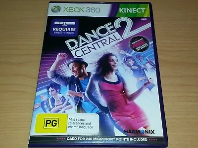 Dance Central 2 Xbox 360 Kinect Game Complete. • $13.99