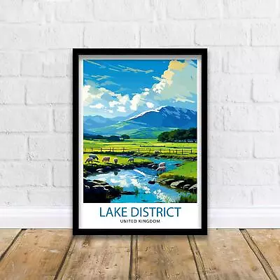 Lake District Cumbria Travel Print • £12