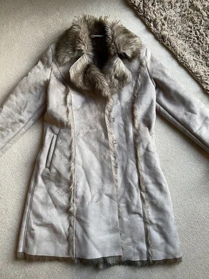 £25 • Buy Vintage Afghan Coat Brown Size Uk 12 - George