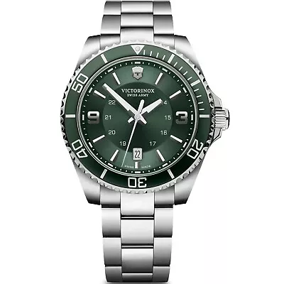 Victorinox Men's Maverick Green Dial Watch - 241934 • $437.14