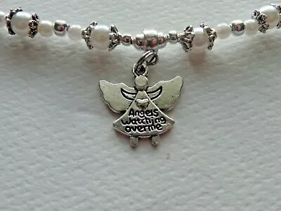 Angels Watching Over Me Medical Alert Id Replacement Bracelet 6.5  Pick Length • $6.99