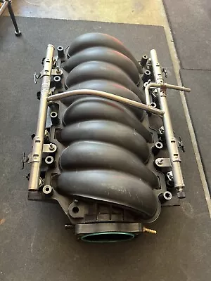 $600 • Buy LS2 Intake Manifold Chevrolet Corvette GTO 12589181 W/ Fuel Rails And Injectors