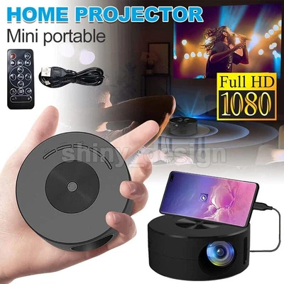 $39.90 • Buy Mini Projector LED 1080P Home Cinema Portable Pocket Projector Party Theater AU