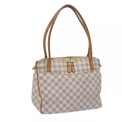 LOUIS VUITTON Damier Azur Figueri PM Shoulder Bag N41176 LV Auth 59334 • $398