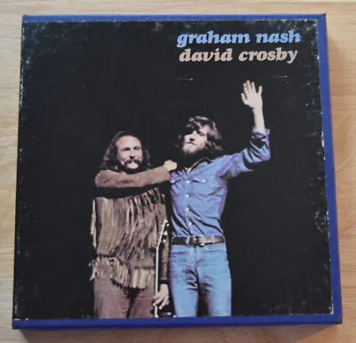 GRAHAM NASH*DAVID CROSBY*R2R*4-Track*Atlantic ATL M 7220*7 1/2 IPS*1972*EX Cond. • $99.95