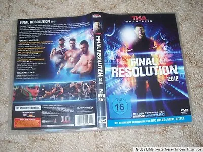 Wrestling DVD TNA Final Resolution 2012 English WWE WWF WCW ECW ROH SMW CZW USWA • £10.27