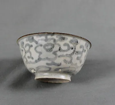 Nanking Chinese Shipwreck Cargo Floral Provincial Bowl C1750 • £240