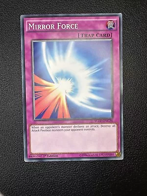 Yugioh Mirror Force - YGLD-ENC36 - Common - 1st Ed • £0.99