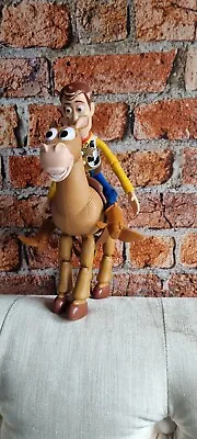 £8 • Buy Mattel Disney Pixar Toy Story Woody And Bullseye Figures - Excellent Condition