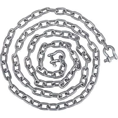 Anchor Chain 10' X 5/16  Galvanized Chain 3/8  Anchor Chain Shackle • $30.95