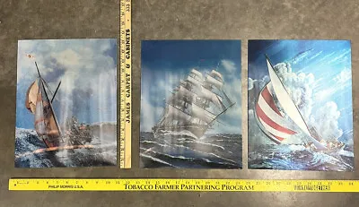 3D VTG Ship Lot 1960’s Hologram Picture Art Wonder Co Toppan Japan Lenticular • £24.08