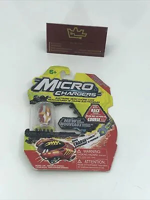 Micro Chargers Toy Cars Moose 2011 Booster Pack Red Axion CZ Sealed • $25.44