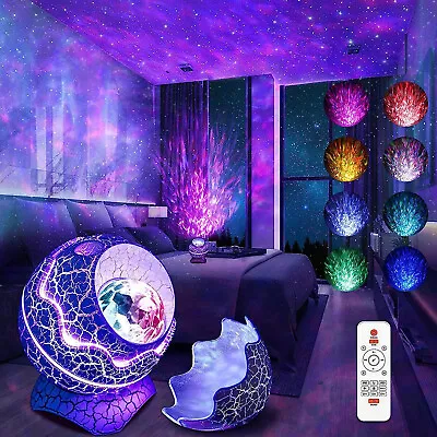 £22.79 • Buy Dinosaur Egg Galaxy Projector LED Star Light Projection Night Lamp Music Speaker